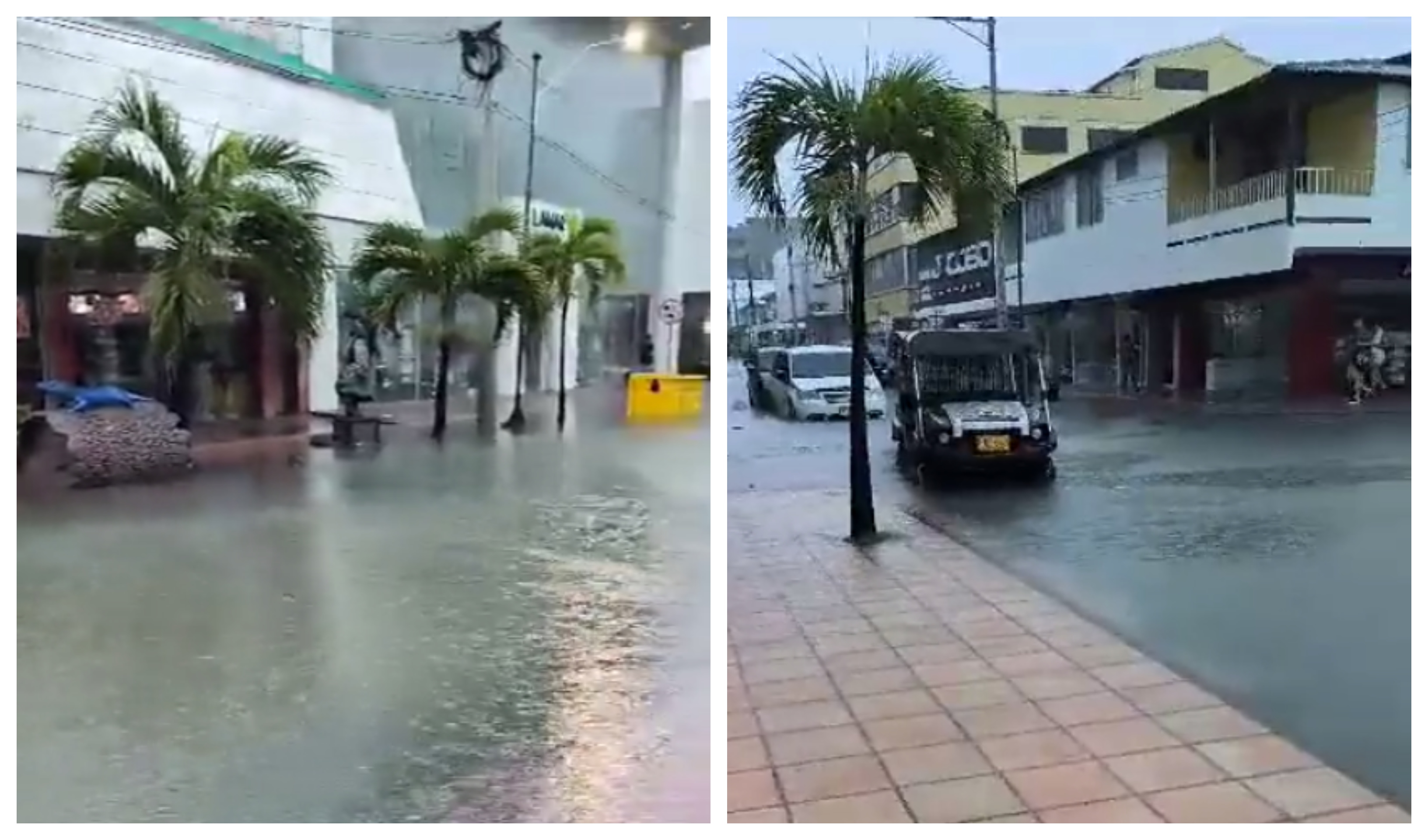 Grandes Inundaciones Y Fuertes Lluvias Afectaron Las Calles De San